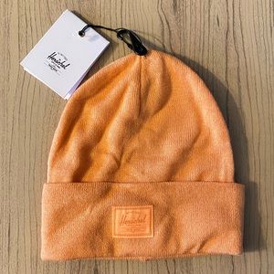 Herschel Supply Co. Elmer Lite Knit Cuff Beanie Neon Orange